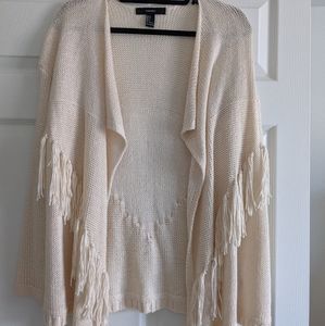 Cream sweater Cardigan